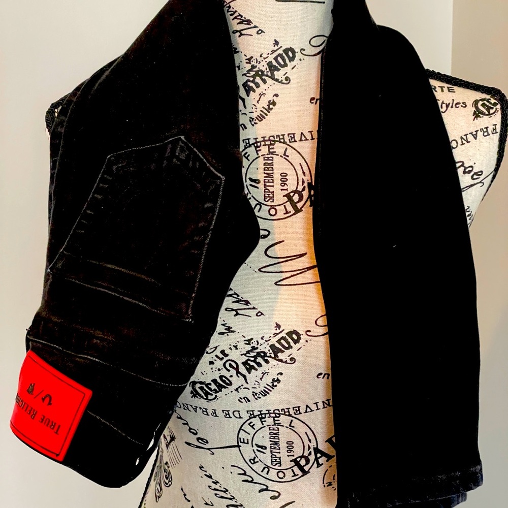 True religion black jeans